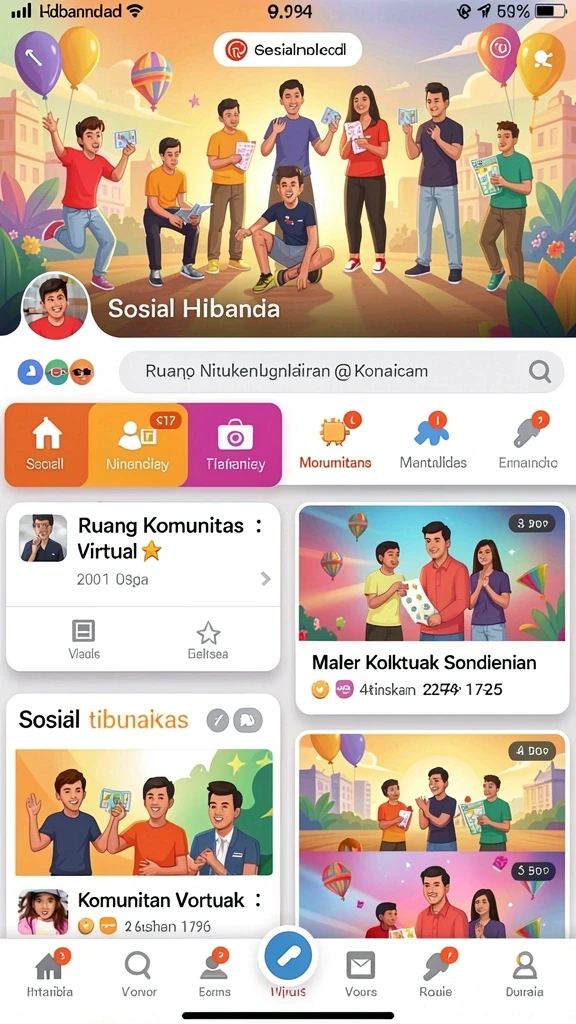 Tampilan antarmuka yang ramah pengguna.