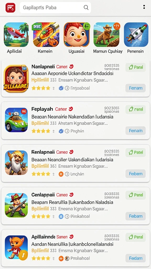 Gambaran aksi seru dalam petualangan 666FF.