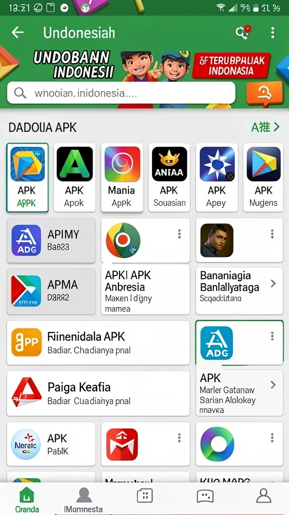 Antarmuka pengguna yang intuitif dan menarik.