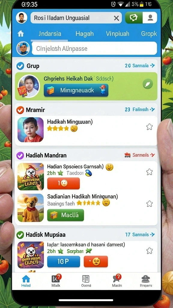 Tampilan menarik dari karakter utama dalam ATOM138.