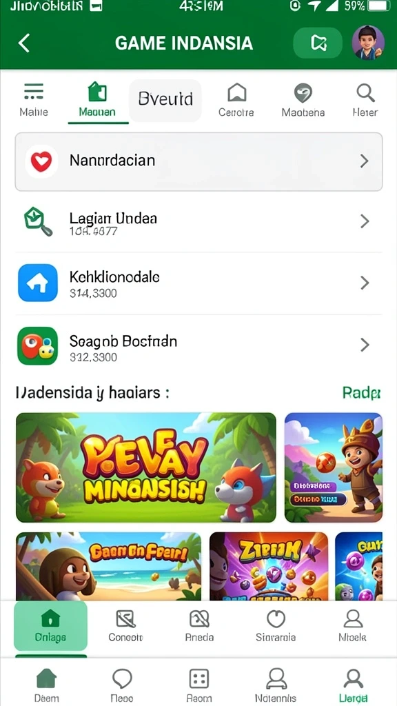 Berbagai karakter unik yang bisa dimainkan dalam BUAH4D.