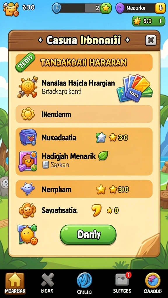 Level yang menantang dan seru untuk dijelajahi.