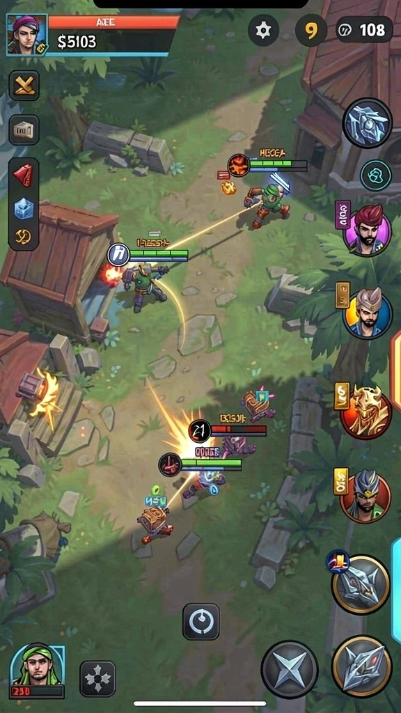 Tangkapan layar menunjukkan fitur multiplayer yang menarik.