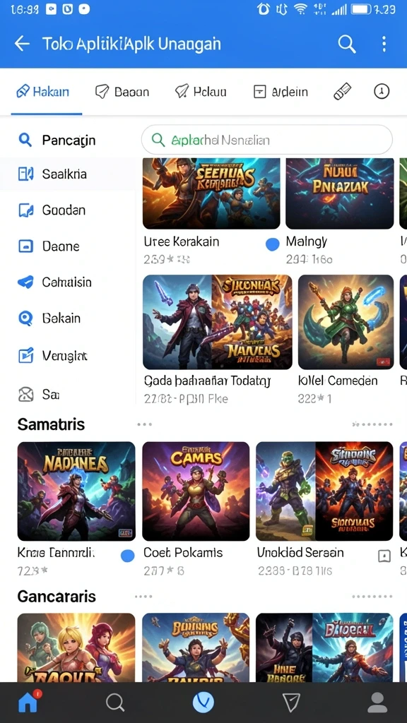 Berbagai pilihan permainan untuk semua jenis pemain.