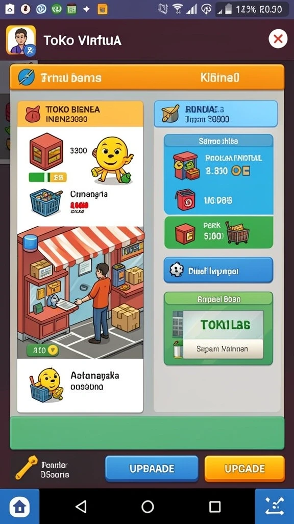 Screenshot menampilkan karakter utama dalam aksi.