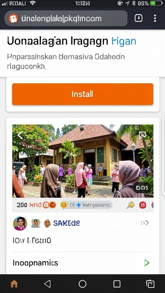 Screenshot dari mode multiplayer menghadirkan keseruan game.