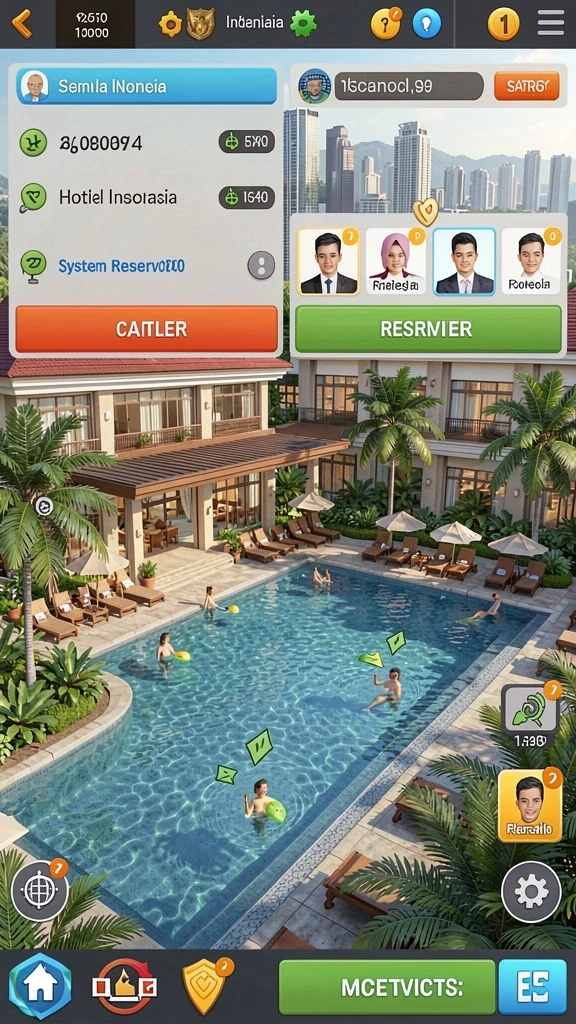 Sistem upgrade karakter yang menarik.