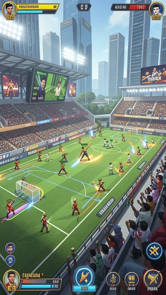 Fitur multiplayer yang menambah keseruan bermain.
