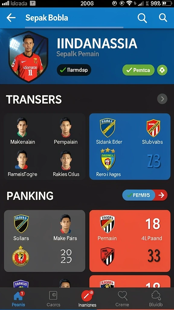 Gambar karakter utama dalam aksi petualangan.