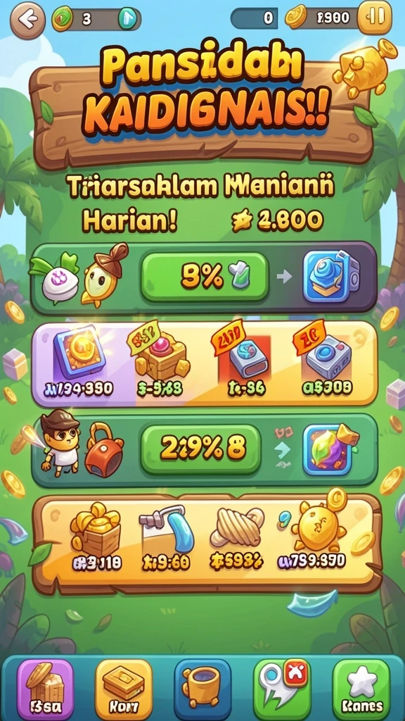 Momen seru saat bersaing dengan teman di mode multiplayer.