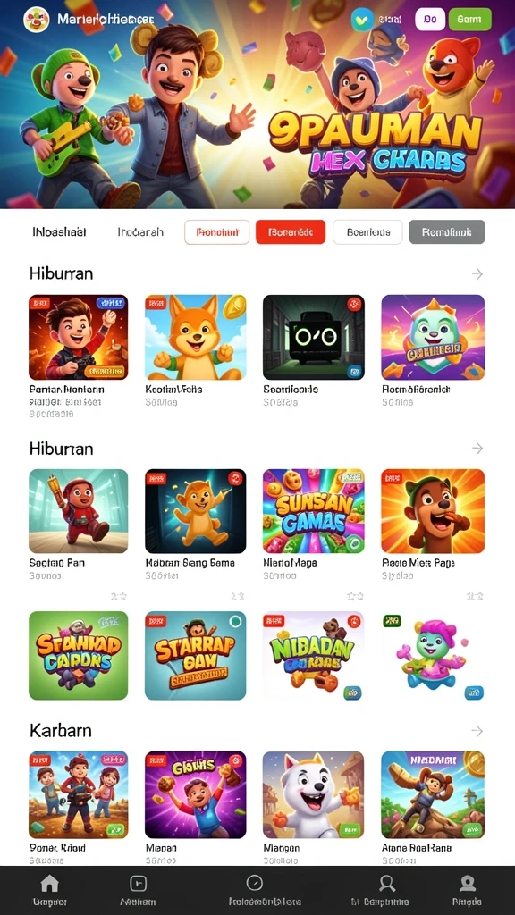 Beragam pilihan permainan slot menarik.