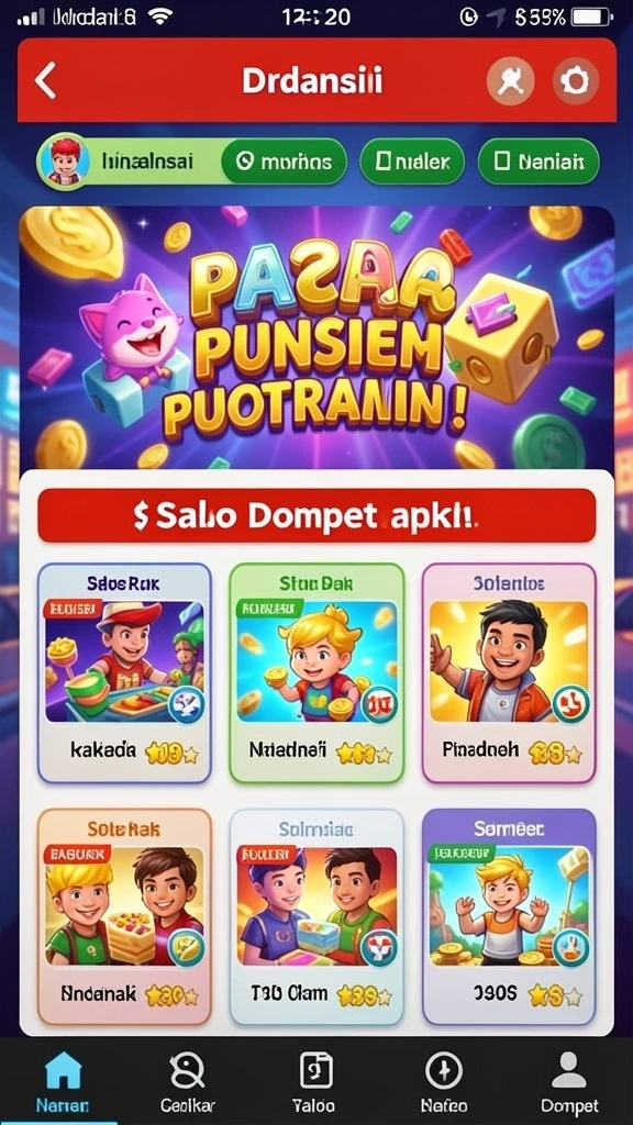 Screenshot menampilkan karakter utama HOKIHOKI yang siap beraksi.