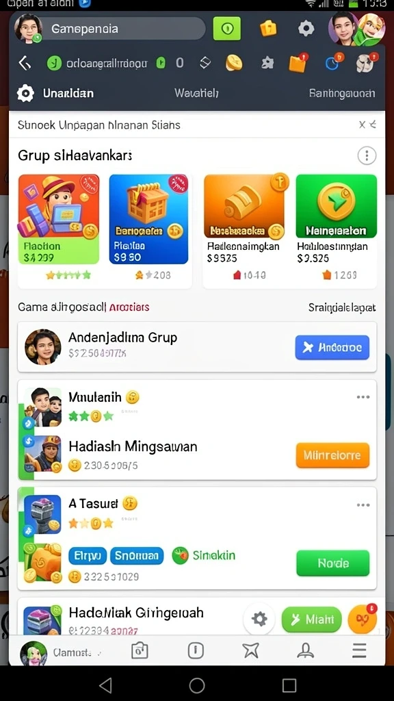 Antarmuka JANDA4D yang menarik dan mudah digunakan.