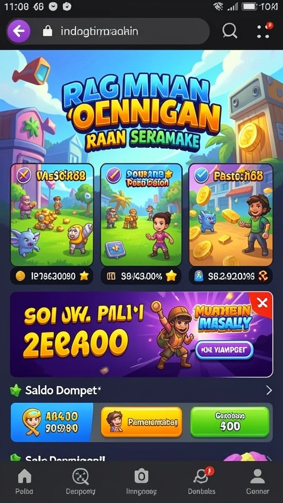 Karakter yang dapat dikustomisasi sesuai selera pemain.