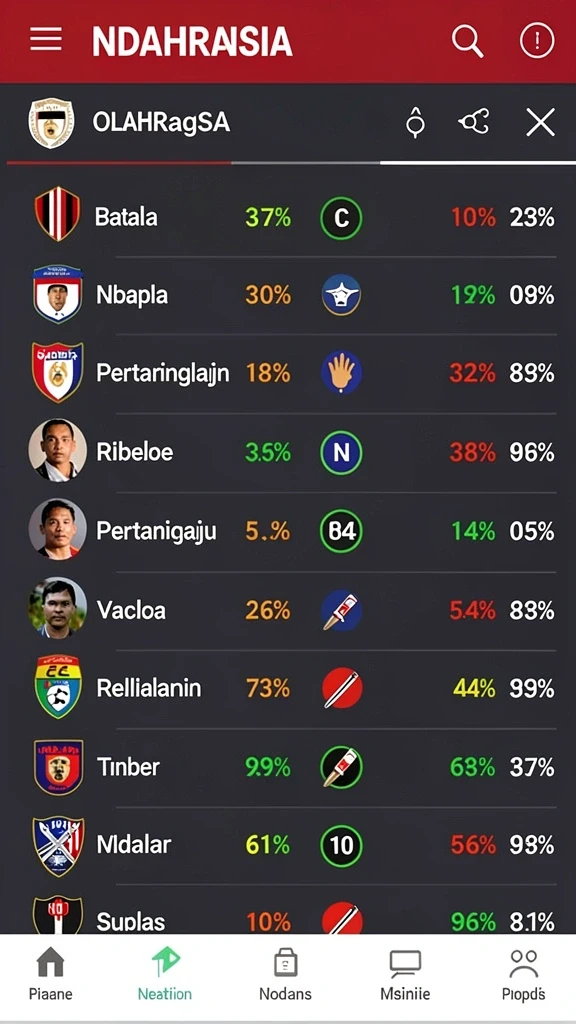 Screenshot menampilkan koleksi tema slot yang bervariasi.