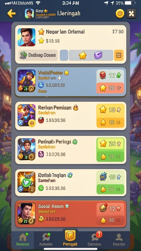 Mode multiplayer yang seru dan menantang.