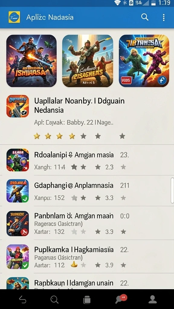Beragam tema permainan yang membuat tidak bosan.