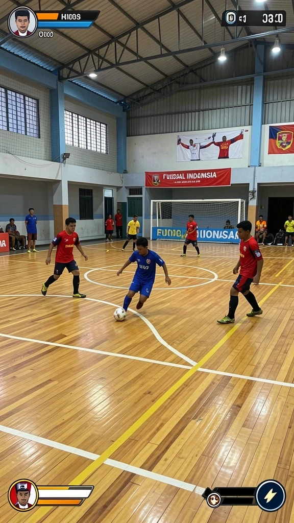 Pengguna bersenang-senang bermain dalam mode multiplayer.