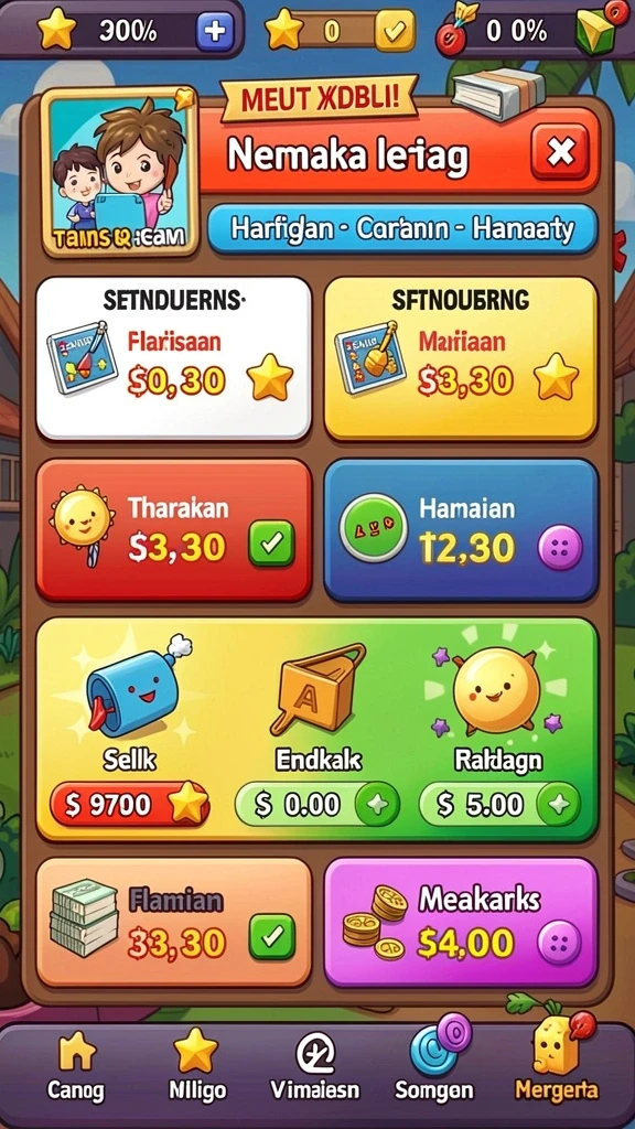 Beragam misi menarik untuk dijelajahi setiap harinya.