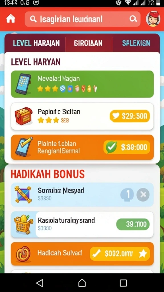 Antarmuka pengguna yang mudah dan ramah.