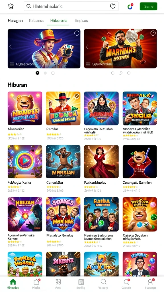 Screenshot menampilkan antarmuka pengguna yang ramah dan menarik.
