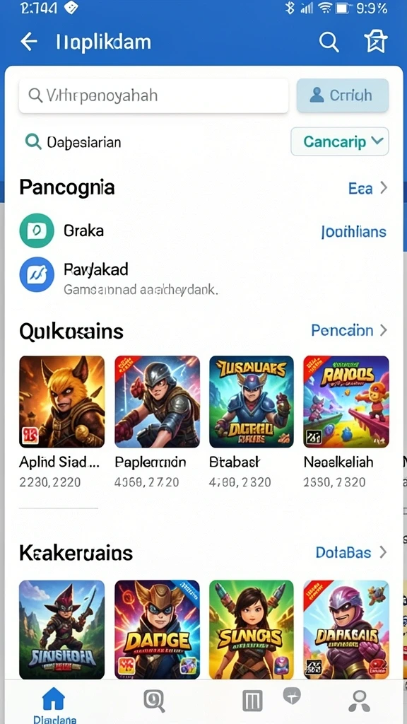 Mode permainan yang menantang dan seru.