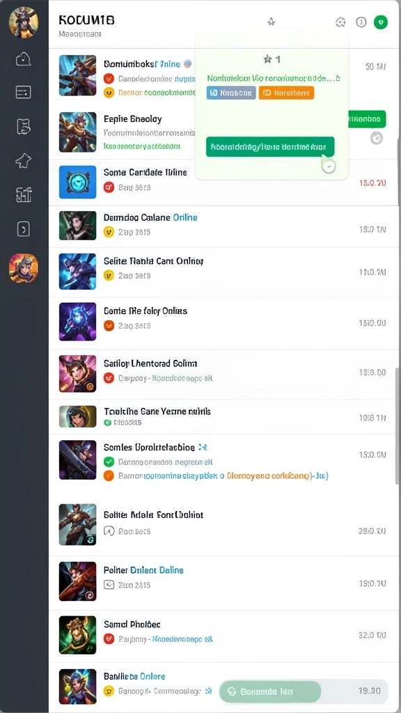 Tampilan antarmuka yang ramah pengguna dan menarik.