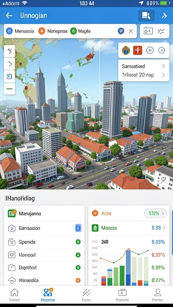 Berbagai karakter unik siap untuk dijelajahi.