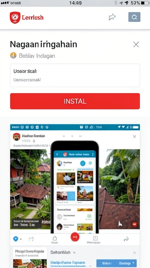 Antarmuka menarik dan mudah dinavigasi.