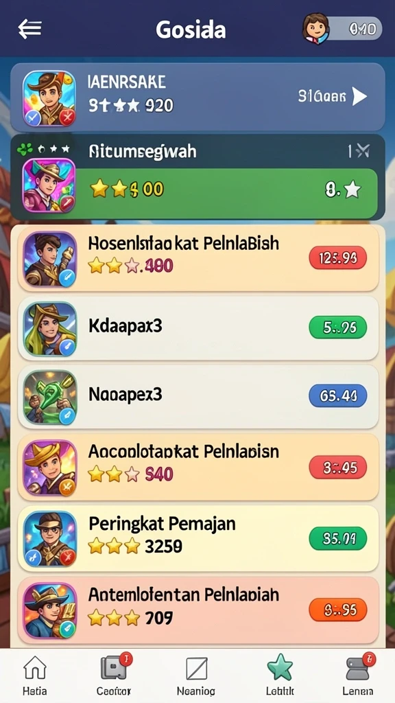 Tampilan grafis yang memukau dan penuh warna.