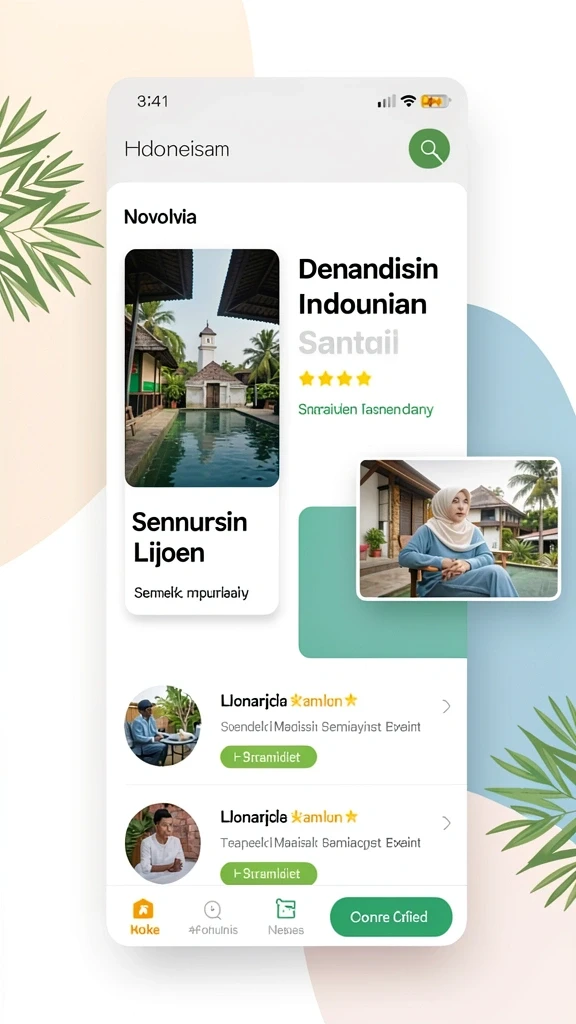 Tampilan antarmuka yang ramah pengguna dan menarik.