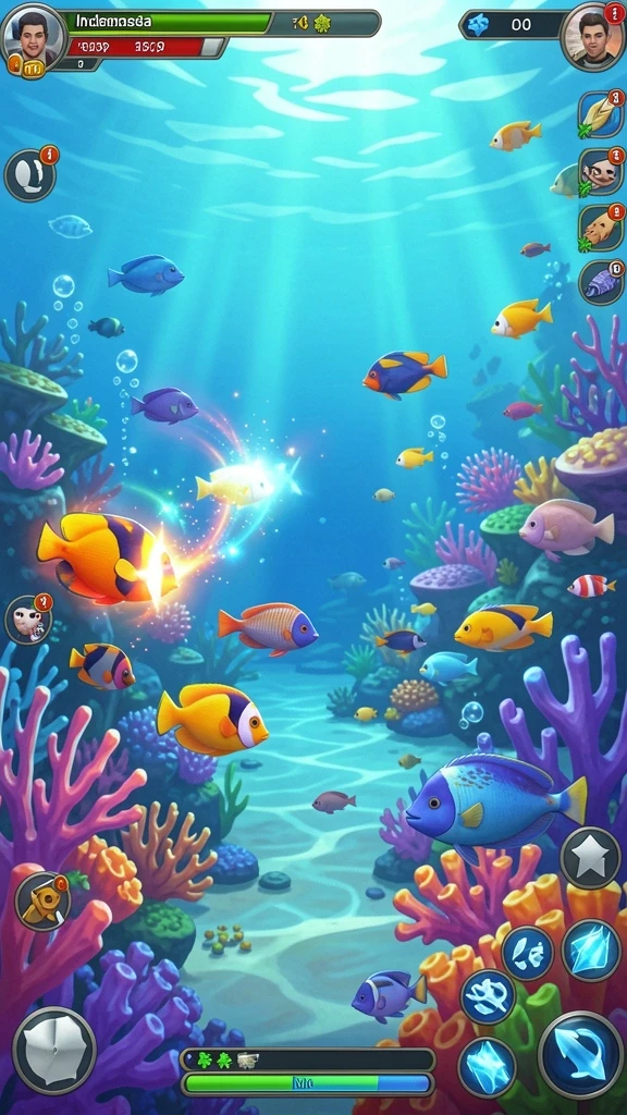 Gambar aksi seru di dalam gameplay RICIS77.