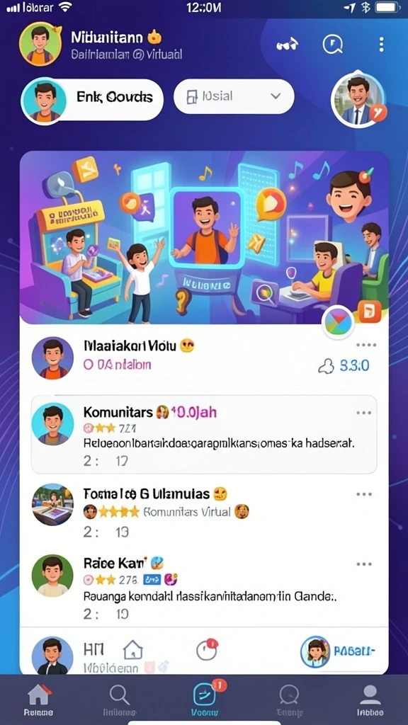 Tangkapan layar menunjukkan karakter utama menjelajahi hutan.