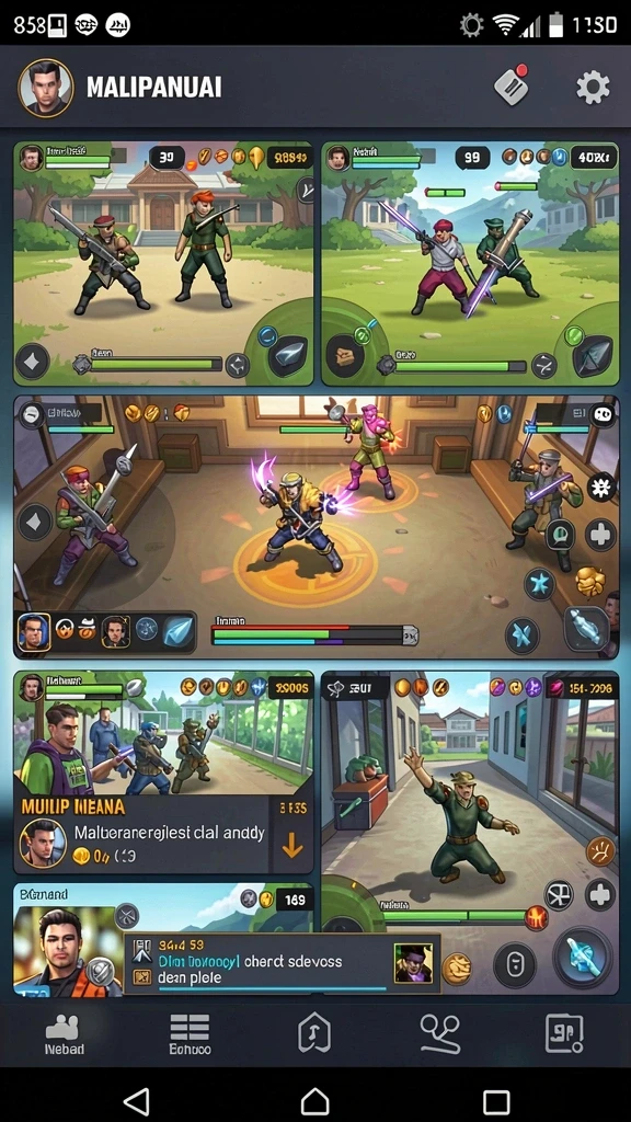 Tangkapan layar menampilkan mode multiplayer yang seru.