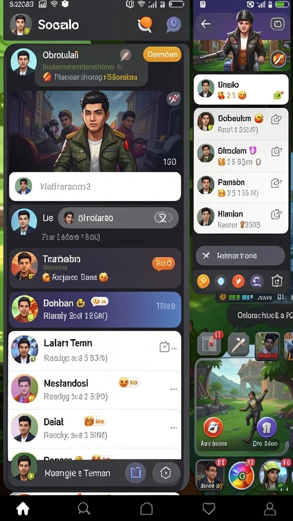 Karakter unik dengan kemampuan khusus.