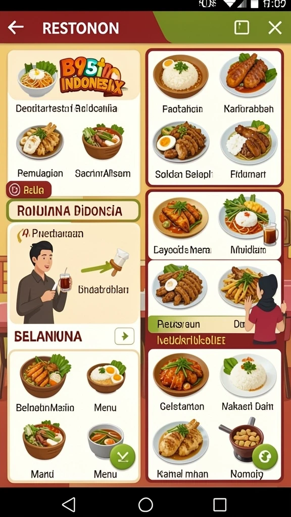 Tampilan antarmuka utama dari SELAYAR88.