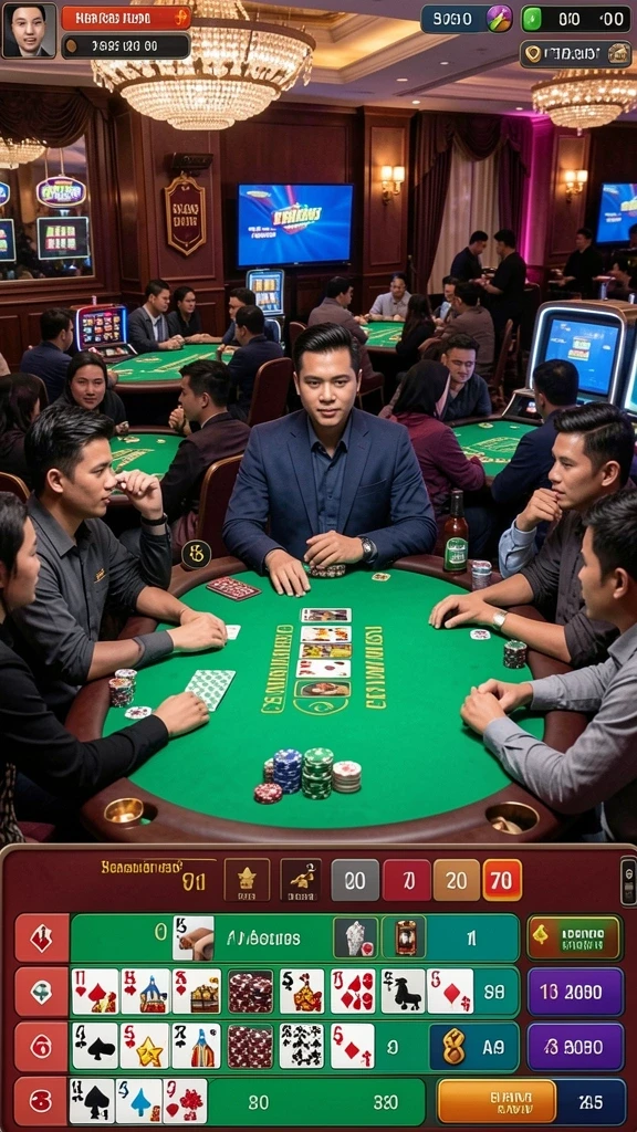 Fitur multiplayer yang membuat permainan lebih interaktif.