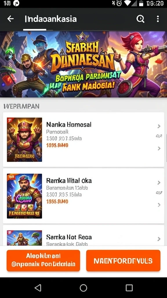 Beragam karakter dengan kemampuan unik.
