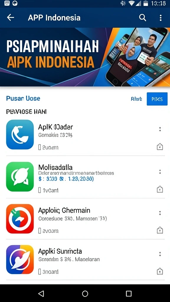 Berbagai pilihan permainan yang seru dan menantang.