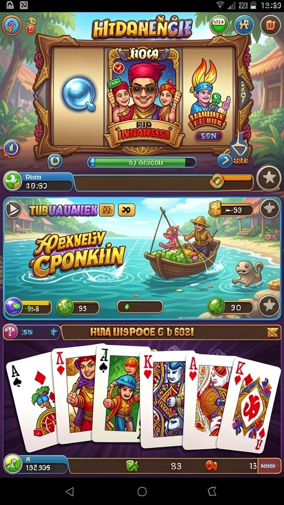 Tampilan awal yang menarik dan mengundang.